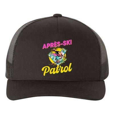 80s Retro Apresski Patrol Wear 90s Skiing Yupoong Adult 5-Panel Trucker Hat