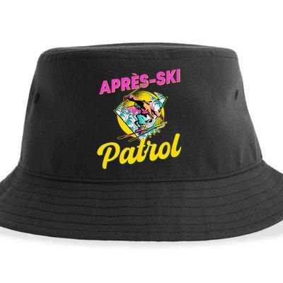 80s Retro Apresski Patrol Wear 90s Skiing Sustainable Bucket Hat