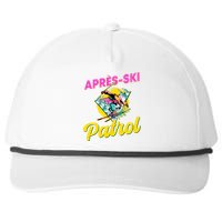 80s Retro Apresski Patrol Wear 90s Skiing Snapback Five-Panel Rope Hat