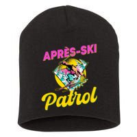 80s Retro Apresski Patrol Wear 90s Skiing Short Acrylic Beanie