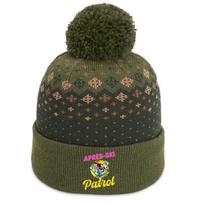 80s Retro Apresski Patrol Wear 90s Skiing The Baniff Cuffed Pom Beanie