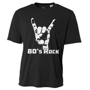 80s Rock Band Cooling Performance Crew T-Shirt