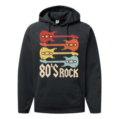 80s Rock Band Guitar Cassette Tape 1980s Vintage 80s Costume Performance Fleece Hoodie