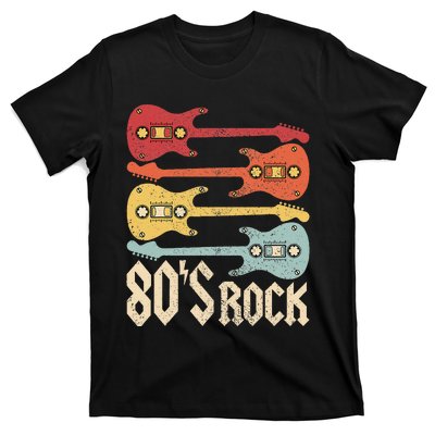 80s Rock Band Guitar Cassette Tape 1980s Vintage 80s Costume T-Shirt