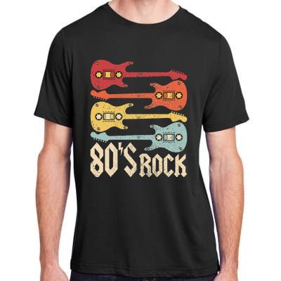 80s Rock Band Guitar Cassette Tape 1980s Vintage 80s Costume Adult ChromaSoft Performance T-Shirt