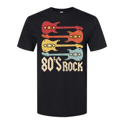 80s Rock Band Guitar Cassette Tape 1980s Vintage 80s Softstyle CVC T-Shirt