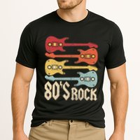 80s Rock Band Guitar Cassette Tape 1980s 80s Cooling Performance Crew T-Shirt