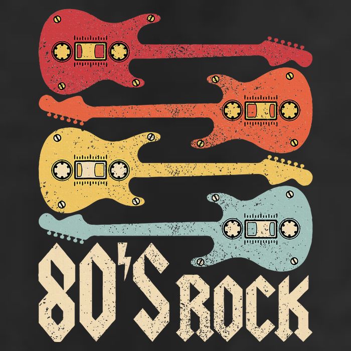 80s Rock Band Guitar Cassette Tape 1980s 80s Beanie