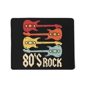 80s Rock Band Guitar Cassette Tape 1980s 80s Mousepad