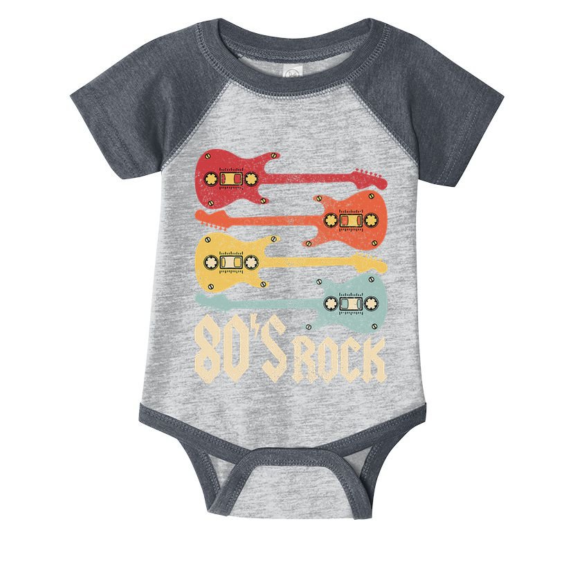 80s Rock Band Guitar Cassette Tape 1980s 80s Infant Baby Jersey Bodysuit