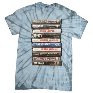 80S Rock Cassette Tie-Dye T-Shirt