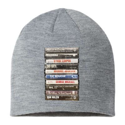 80S Rock Cassette Sustainable Beanie