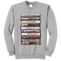 80S Rock Cassette Tall Sweatshirt