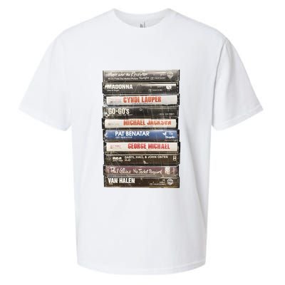 80S Rock Cassette Sueded Cloud Jersey T-Shirt