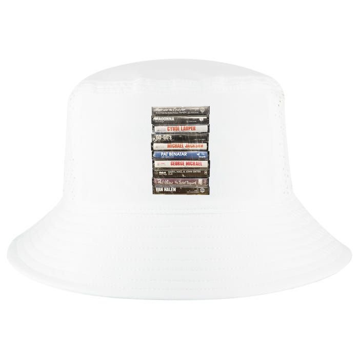 80S Rock Cassette Cool Comfort Performance Bucket Hat