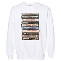 80S Rock Cassette Garment-Dyed Sweatshirt