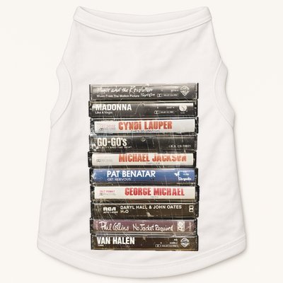 80S Rock Cassette Doggie Tank