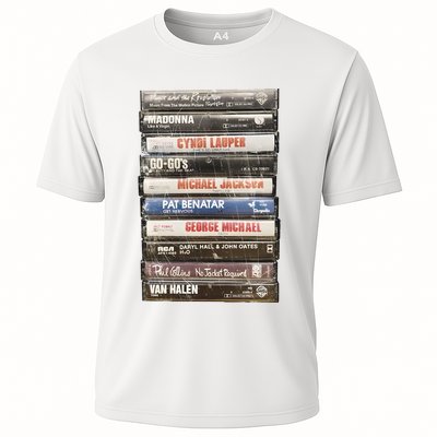 80S Rock Cassette Performance Shirt
