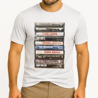 80S Rock Cassette Performance Shirt