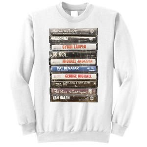 80S Rock Cassette Sweatshirt