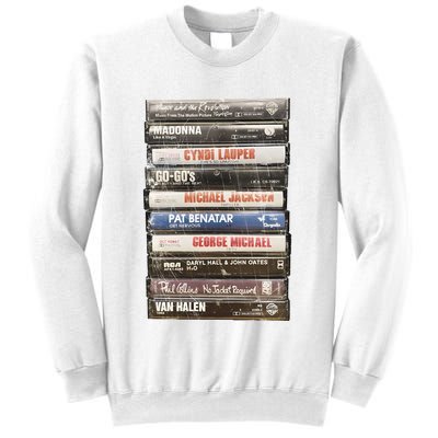 80S Rock Cassette Sweatshirt