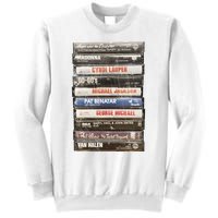 80S Rock Cassette Sweatshirt