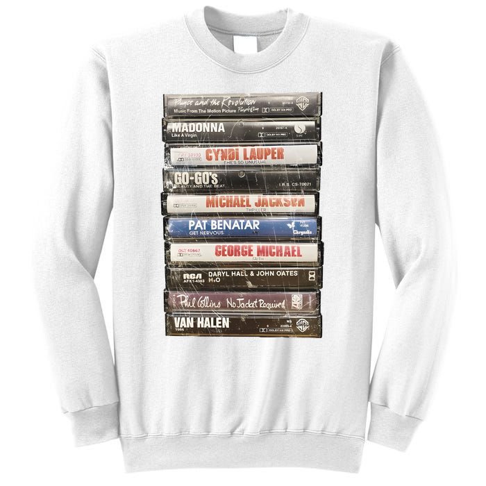 80S Rock Cassette Sweatshirt