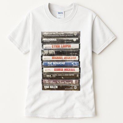 80S Rock Cassette Tall T-Shirt