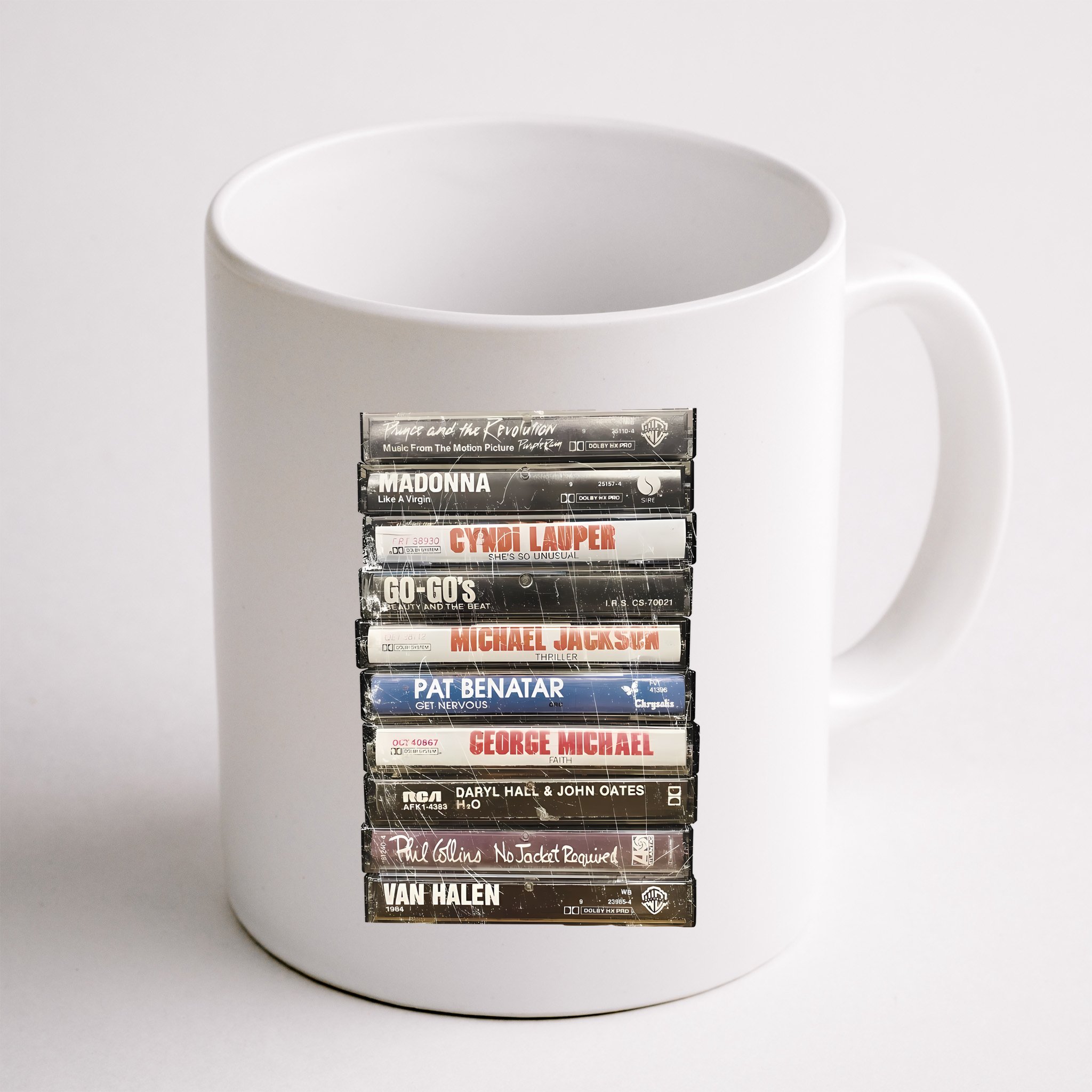 80S Rock Cassette Mug