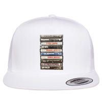 80S Rock Cassette Flat Bill Trucker Hat