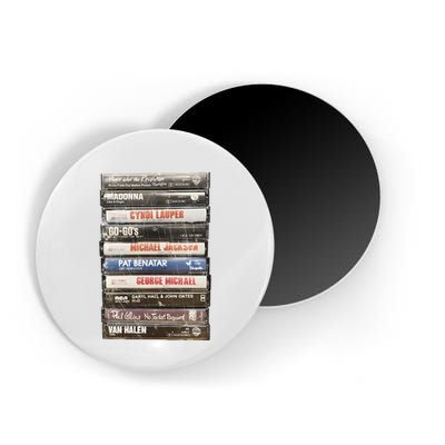 80S Rock Cassette Magnet