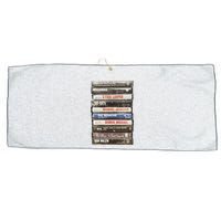 80S Rock Cassette Large Microfiber Waffle Golf Towel