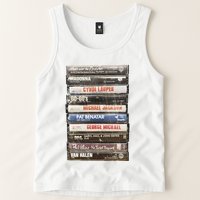 80S Rock Cassette Tank Top