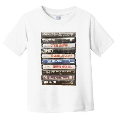 80S Rock Cassette Toddler T-Shirt