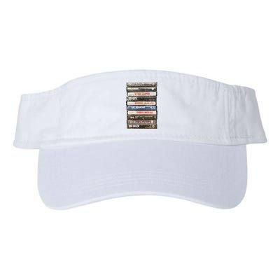 80S Rock Cassette Valucap Bio-Washed Visor