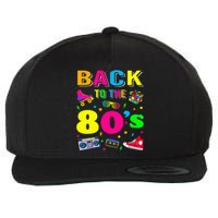 80s Retro Motto I Love 80S Wool Snapback Cap