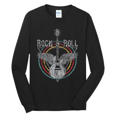 80S Rock T S Band Vintage Band T S Concert Tall Long Sleeve T-Shirt