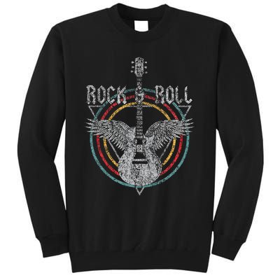 80S Rock T S Band Vintage Band T S Concert Tall Sweatshirt