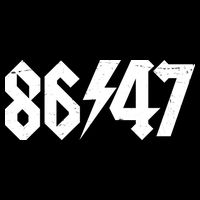 8647 Retro Vintage 80s Style Rock Anti Trump Crop Top