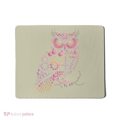 8647 Subtle Anti Trump 86 47 Floral Animal Boho Style Mousepad