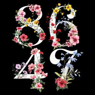 8647 Subtle Anti 45 47 Funny 86 47 Floral Boho Feminist T-Shirt