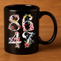 8647 Subtle Anti 45 47 Funny 86 47 Floral Boho Feminist 11oz C Handle Ceramic Mug
