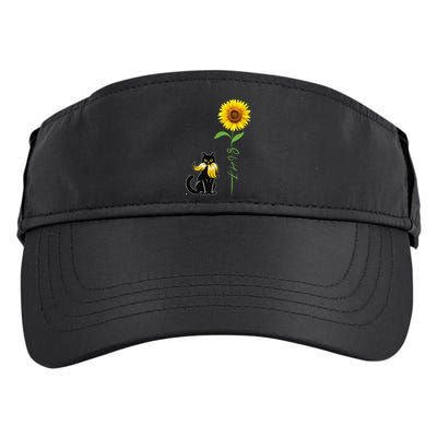 8647 Subtle Anti Trump 86 47 Cat Sunflower Adult Drive Performance Visor