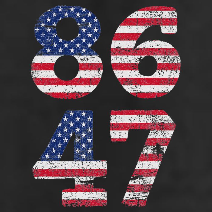 8647 Subtle Anti Trump Ironic Distressed Usa Flag 7 Panel Mesh Trucker Snapback Hat