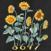 8647 Subtle Anti Trump 86 47 Sunflower Support Ukraine Beanie