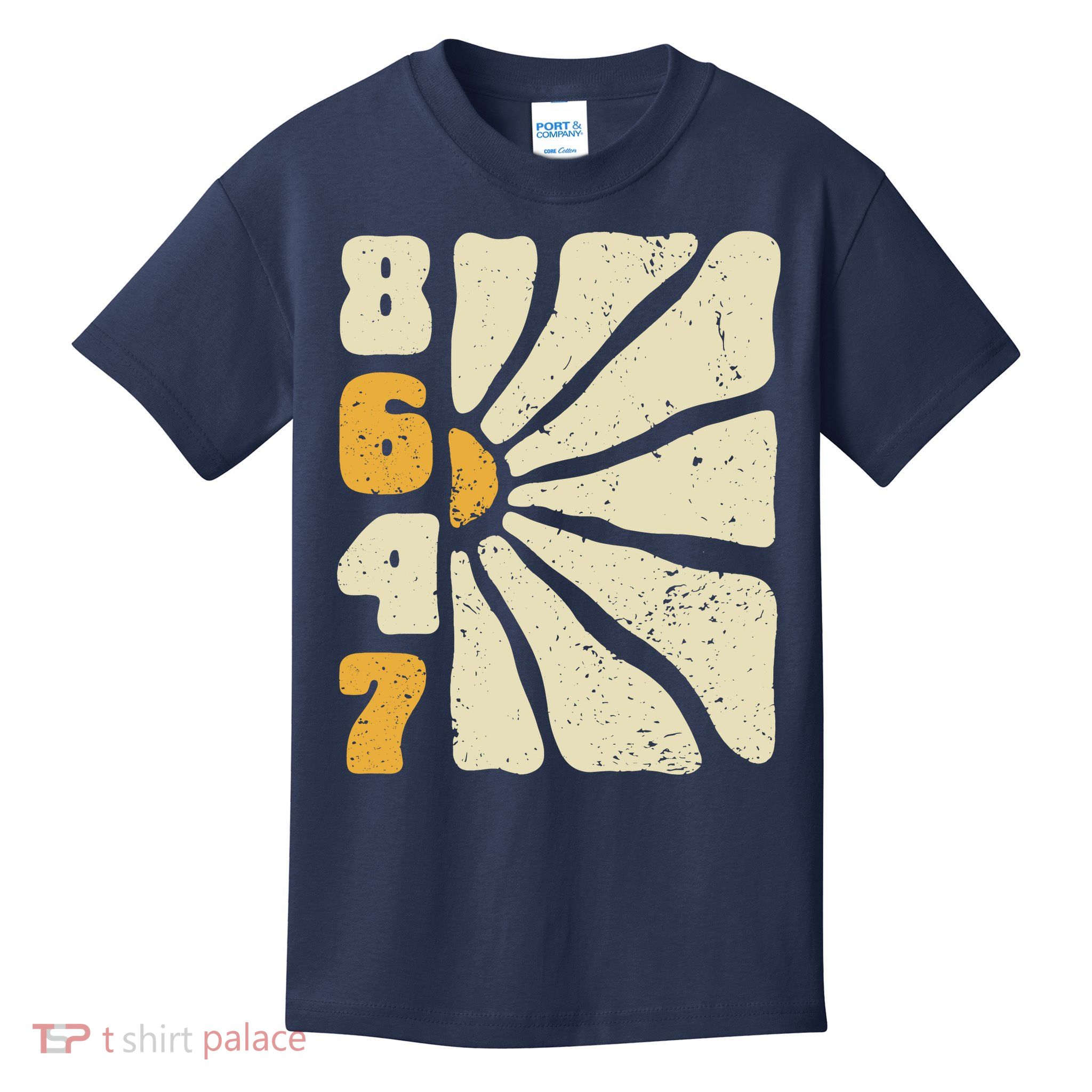 8647 Subtle Anti Trump 86 47 Kids T-Shirt