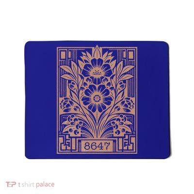 8647 Subtle Anti Trump Anti Maga 86 47 Floral Mousepad