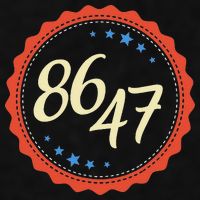 8647 Subtle Anti Funy 86 47 Retro Boho Style Ladies PosiCharge Tri-Blend Wicking Tank