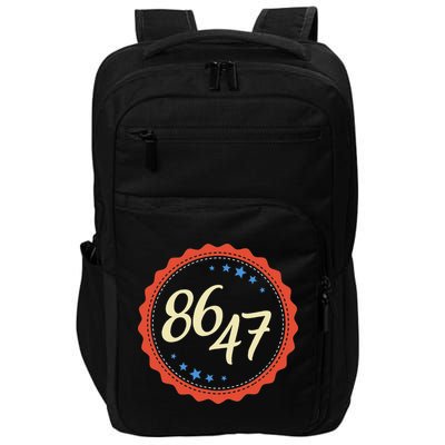 8647 Subtle Anti Funy 86 47 Retro Boho Style Impact Tech Backpack