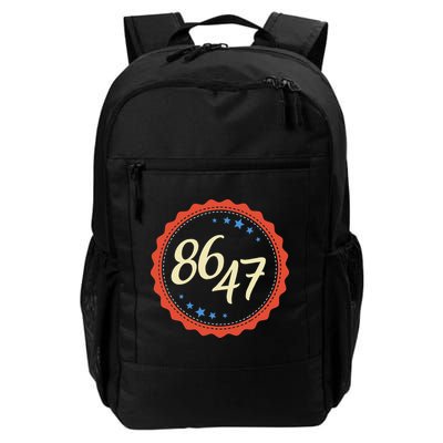 8647 Subtle Anti Funy 86 47 Retro Boho Style Backpack